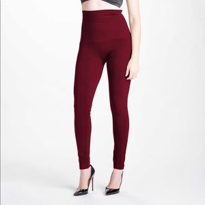 Crimson SnapBack Postpartum Leggings